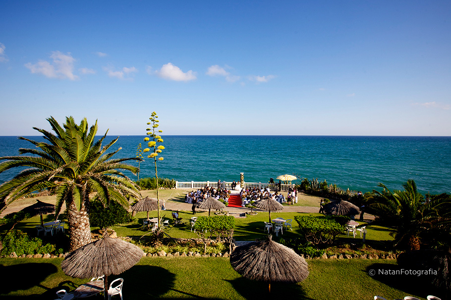 Boda frente al mar Restaurante La Cucanya