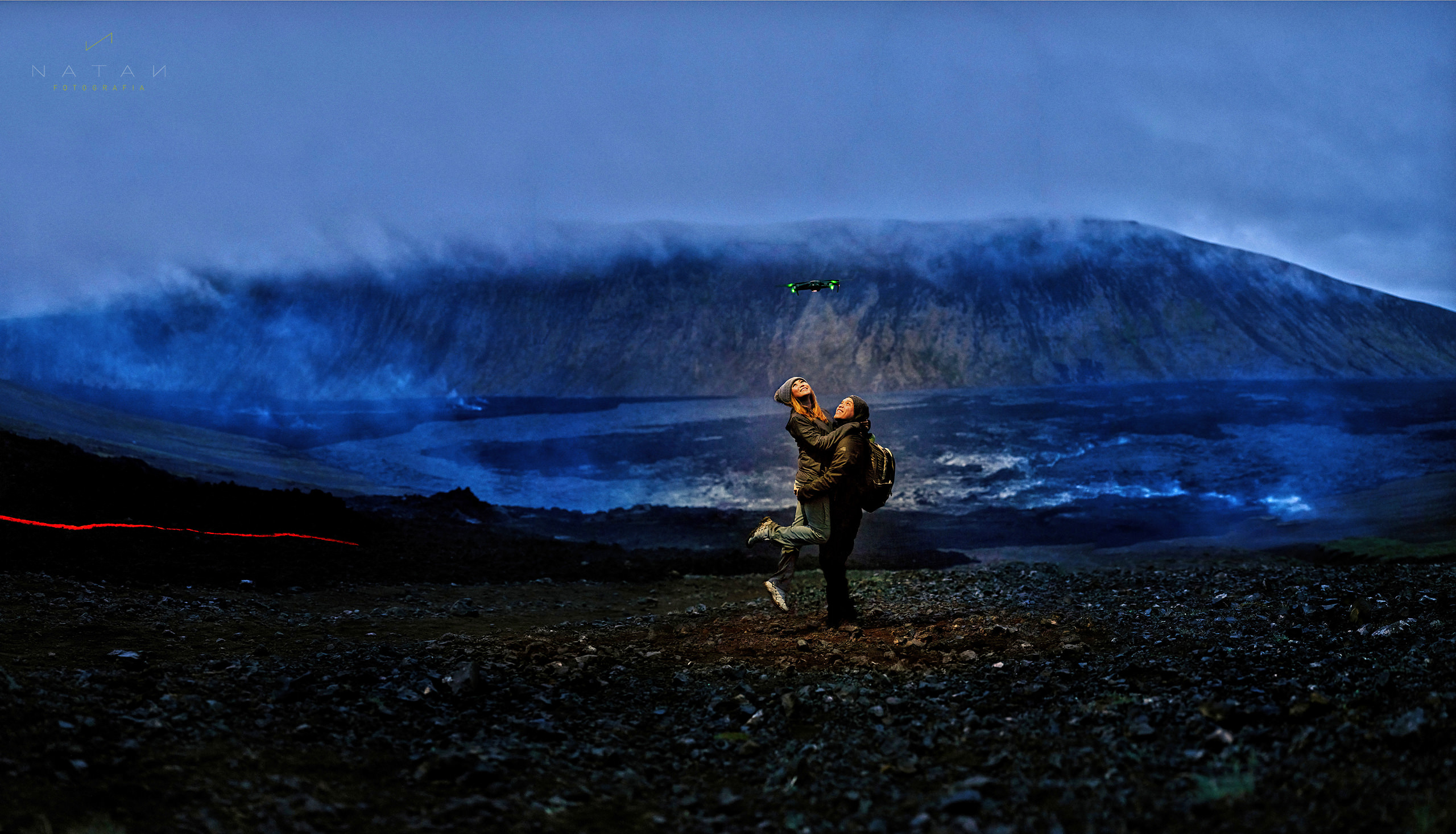 Lava Volcano Iceland Elopement Photography - Funny image